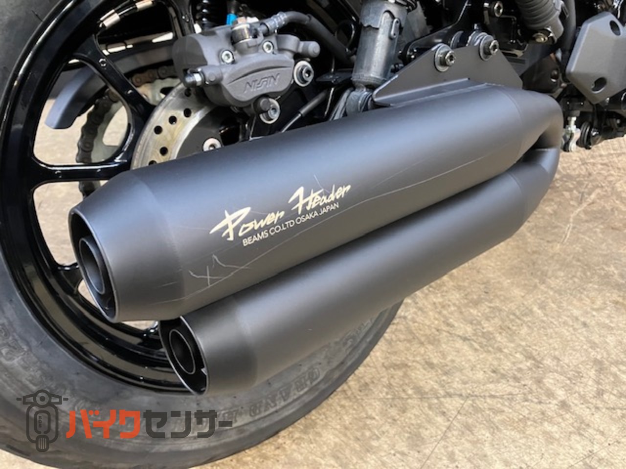 希少エリミネーター400SEメタルスピードマフラー カワサキ エリミネーター400SE 2024年モデル 2．0ETC