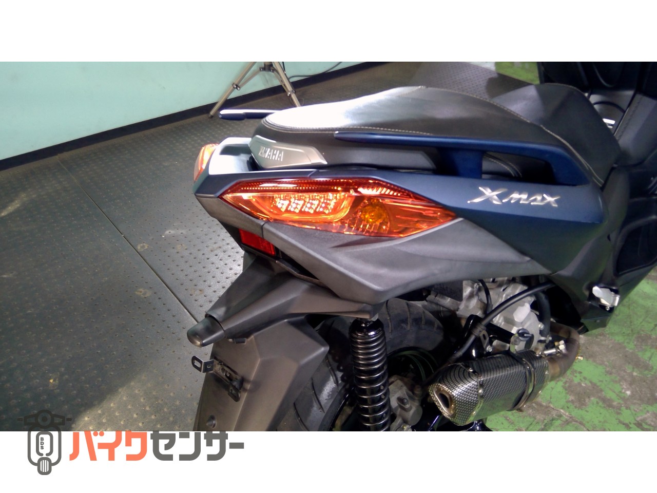 ヤマハ X-MAX250 SG42J ABS 社外マフラー ショートスクリーン ハンドル