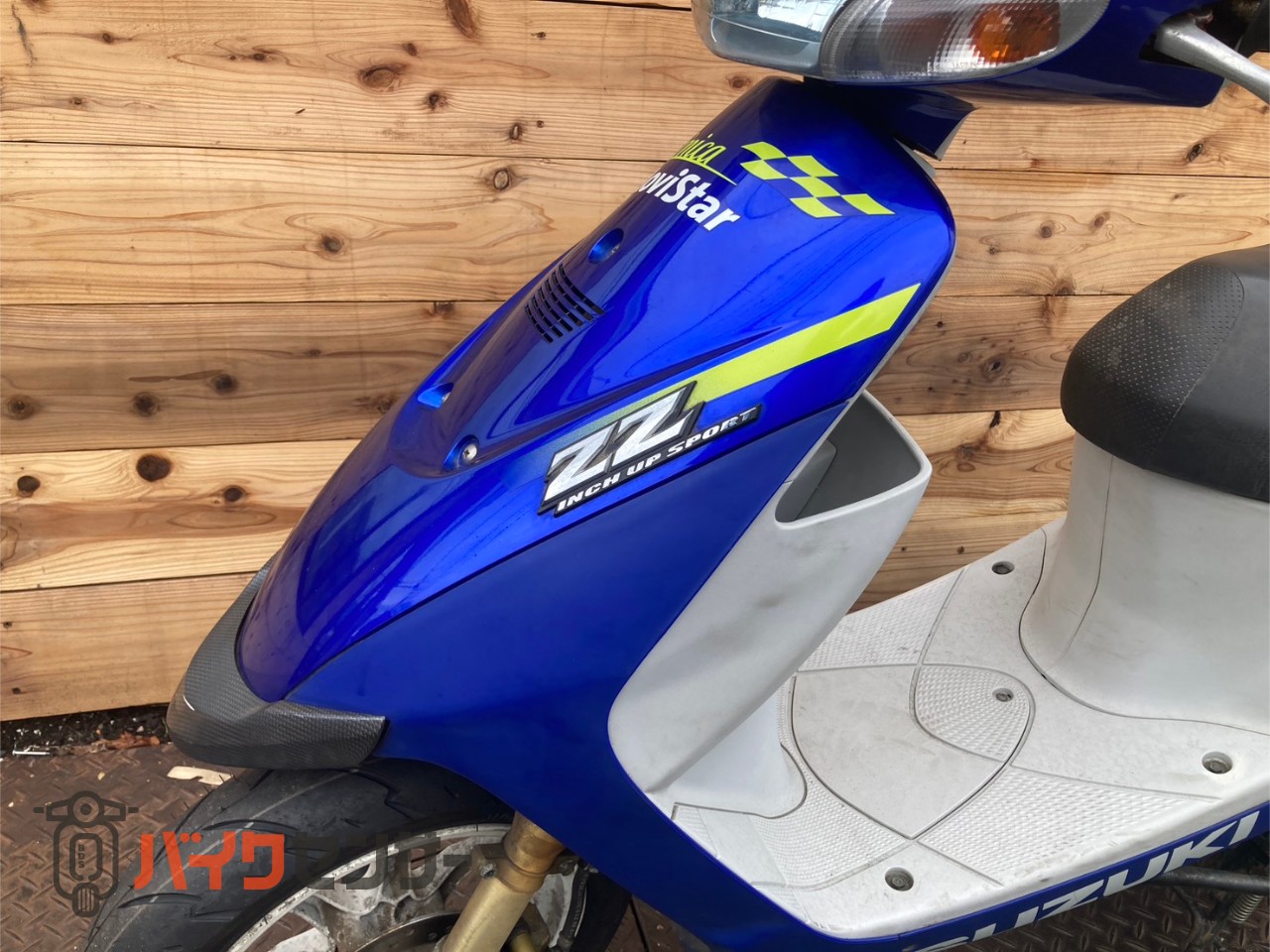 スズキ ZZ モビスターカラー 実走行785km‼︎ 前後タイヤ新品 動画あり