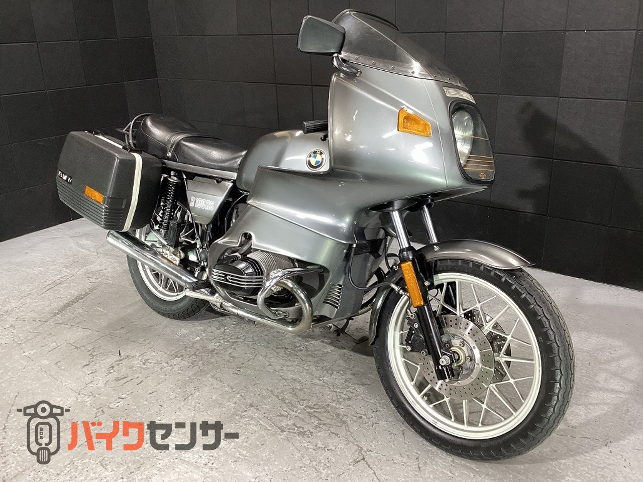 ザ*ク様 bmw r100rs 1984年式　ツインサス 純正角型ミラー2個セッ BMW R100RS 乗出し整備済・ETC装備・Fタイヤ新品・純正OPサイドパニア