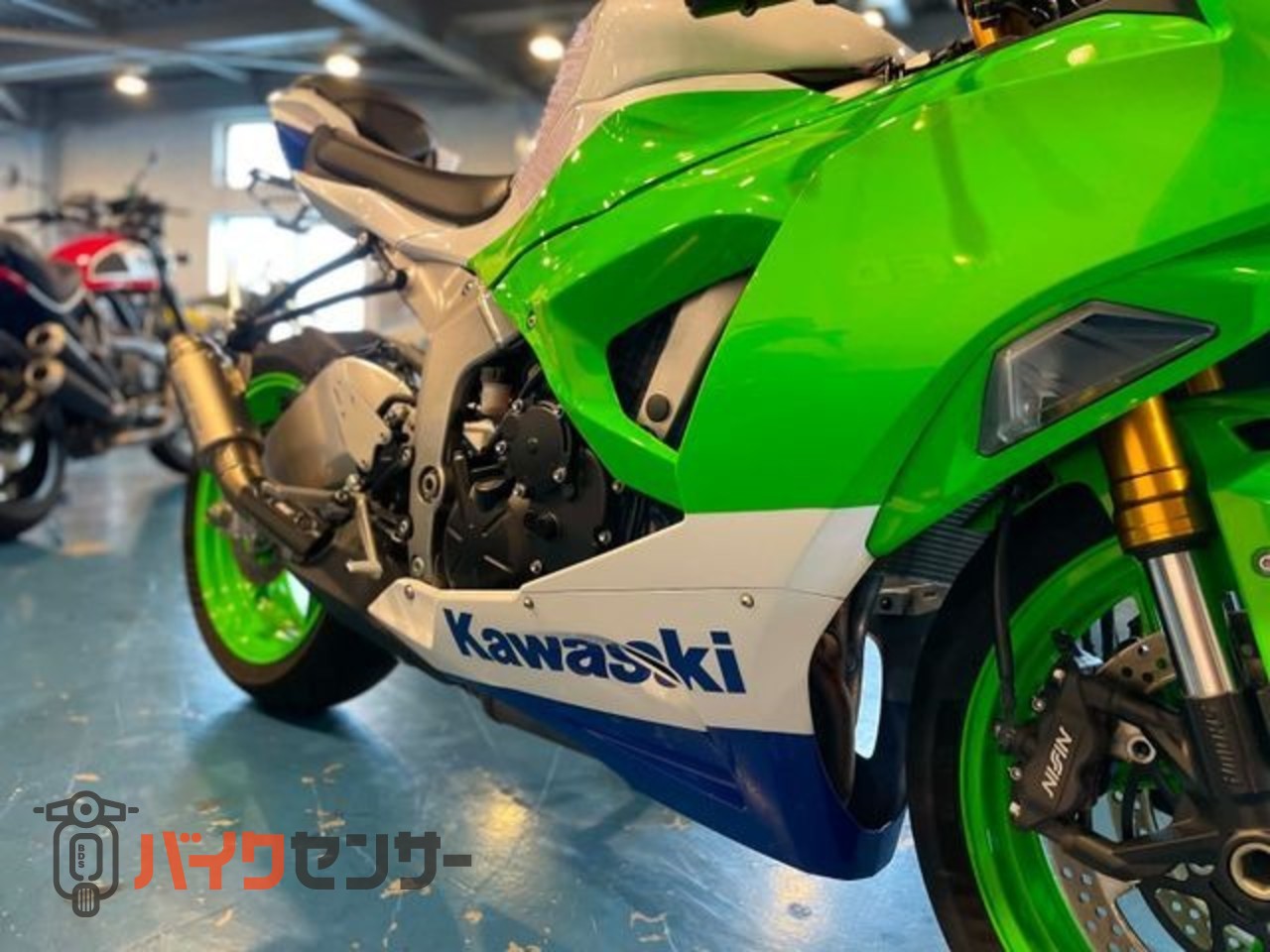 緑の太陽の頂点　ボーダーレス　2枚 カワサキ Ninja ZX-6R 40th Anniversary Edition 636J現行型 SCproject