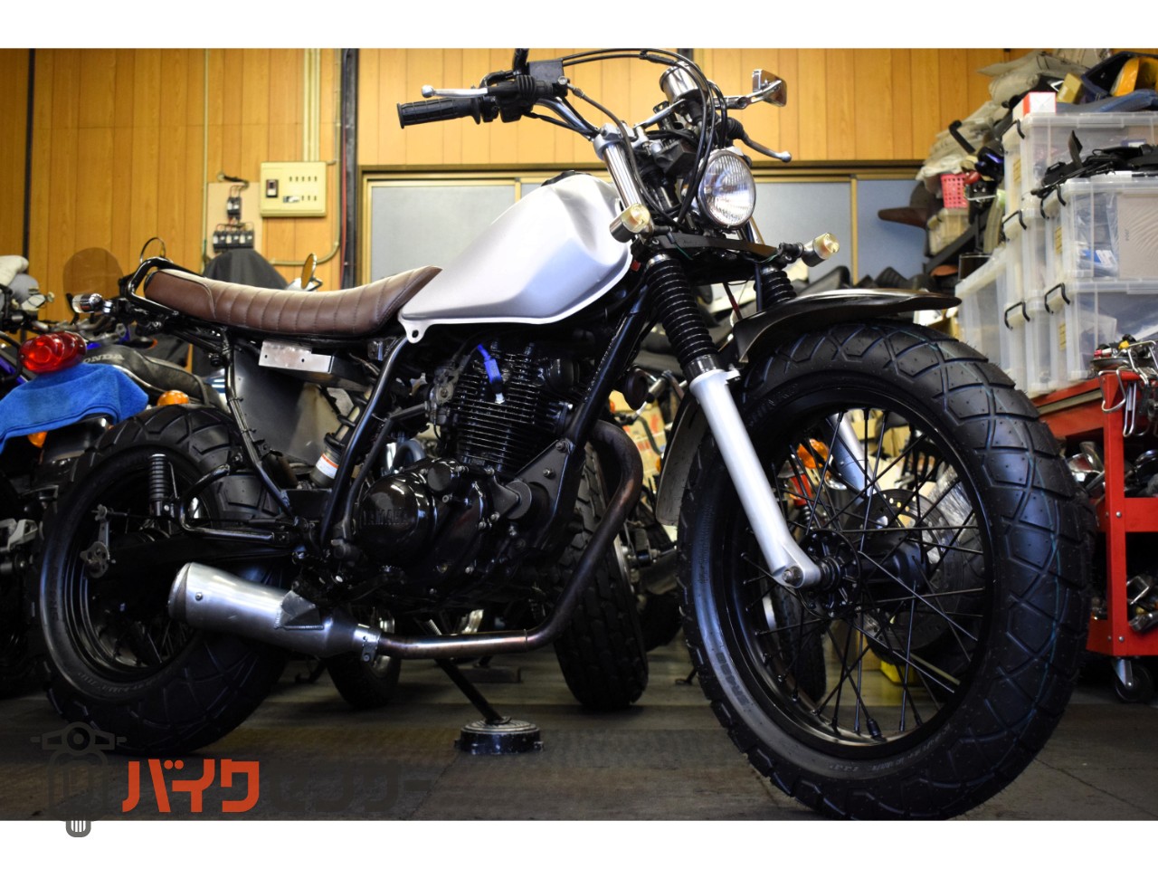 ヤマハ TW200 DG07J スカチューンカスタム SuperSoundマフラー KIJIMA