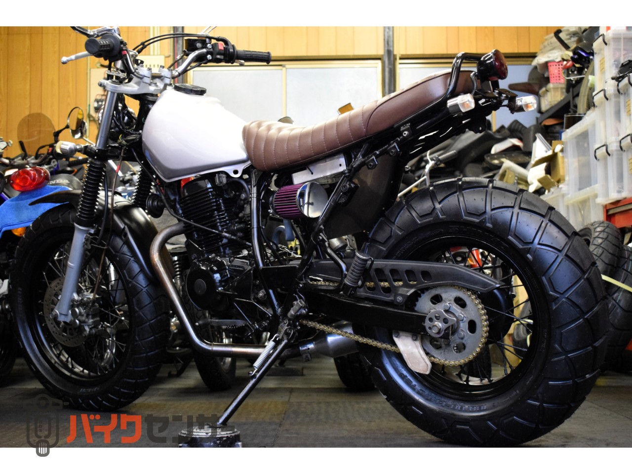 ヤマハ TW200 DG07J スカチューンカスタム SuperSoundマフラー KIJIMA