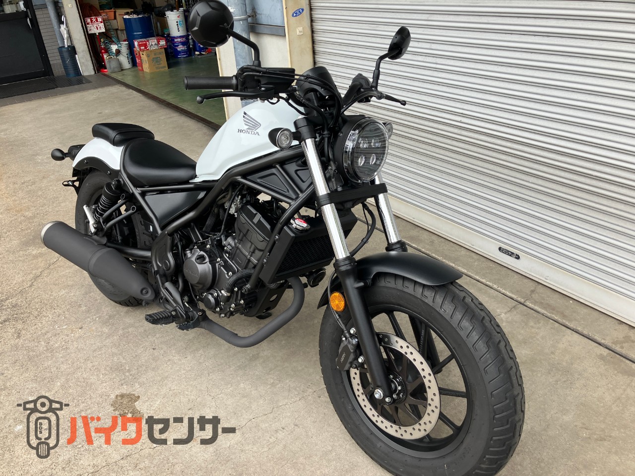 ホンダ レブル250 ホワイト 2023ﾓﾃﾞﾙ 中古 距離少ないワンオーナー