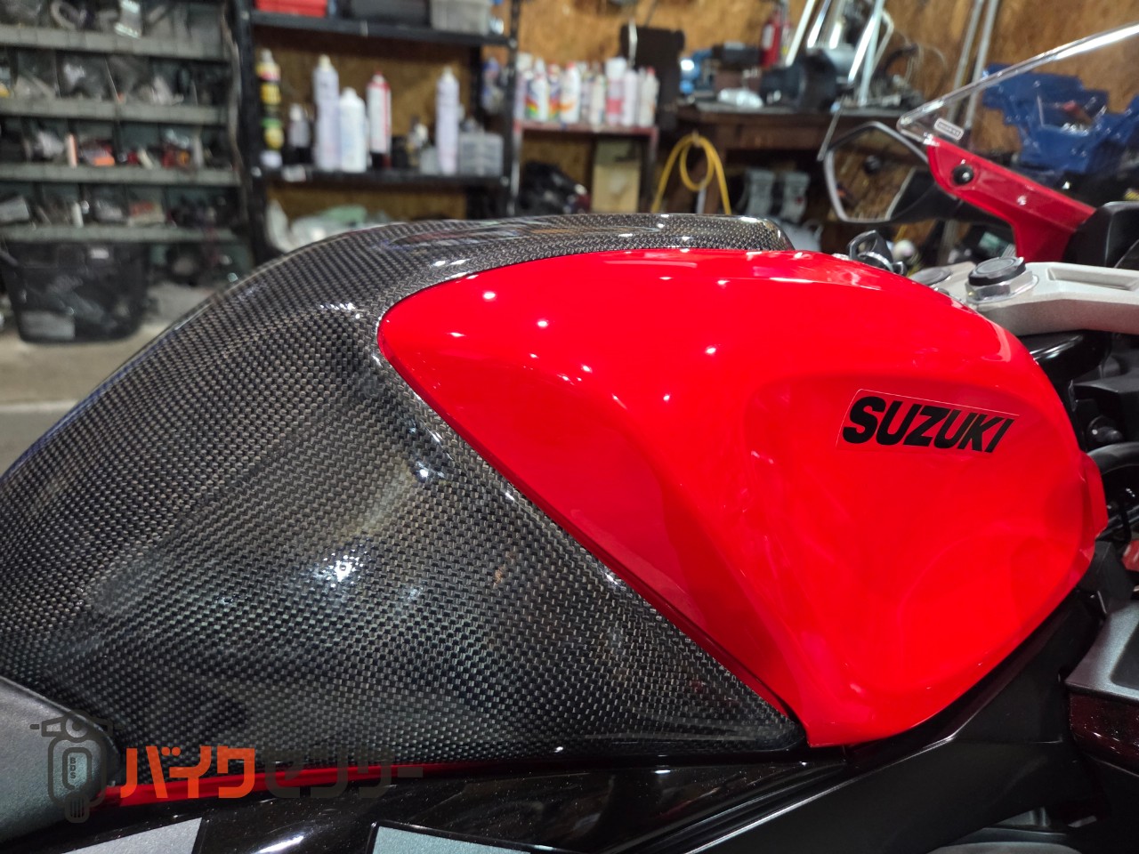 スズキ 【動画有り】GSX-R125・カーボンタンクカバー B706122| BDS