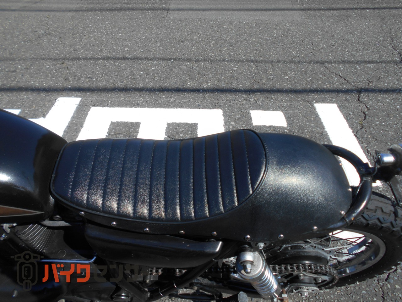 カワサキ 250TR BJ250F カフェレーサー仕様 ハーフカウル セパハン