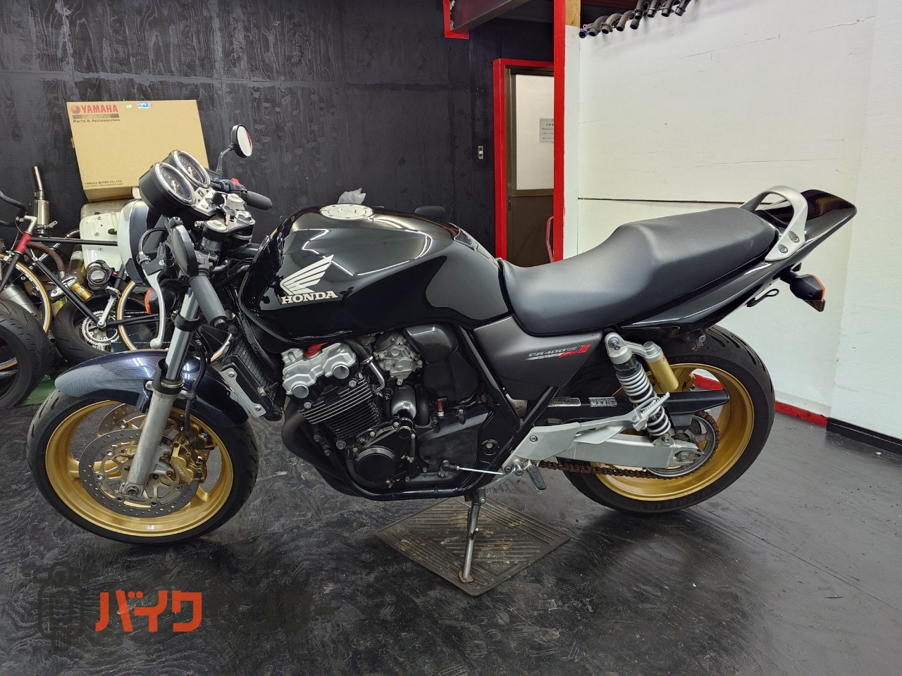 ホンダ CB400 SUPER FOUR VTEC SPEC3 セパハン ブラックショート管