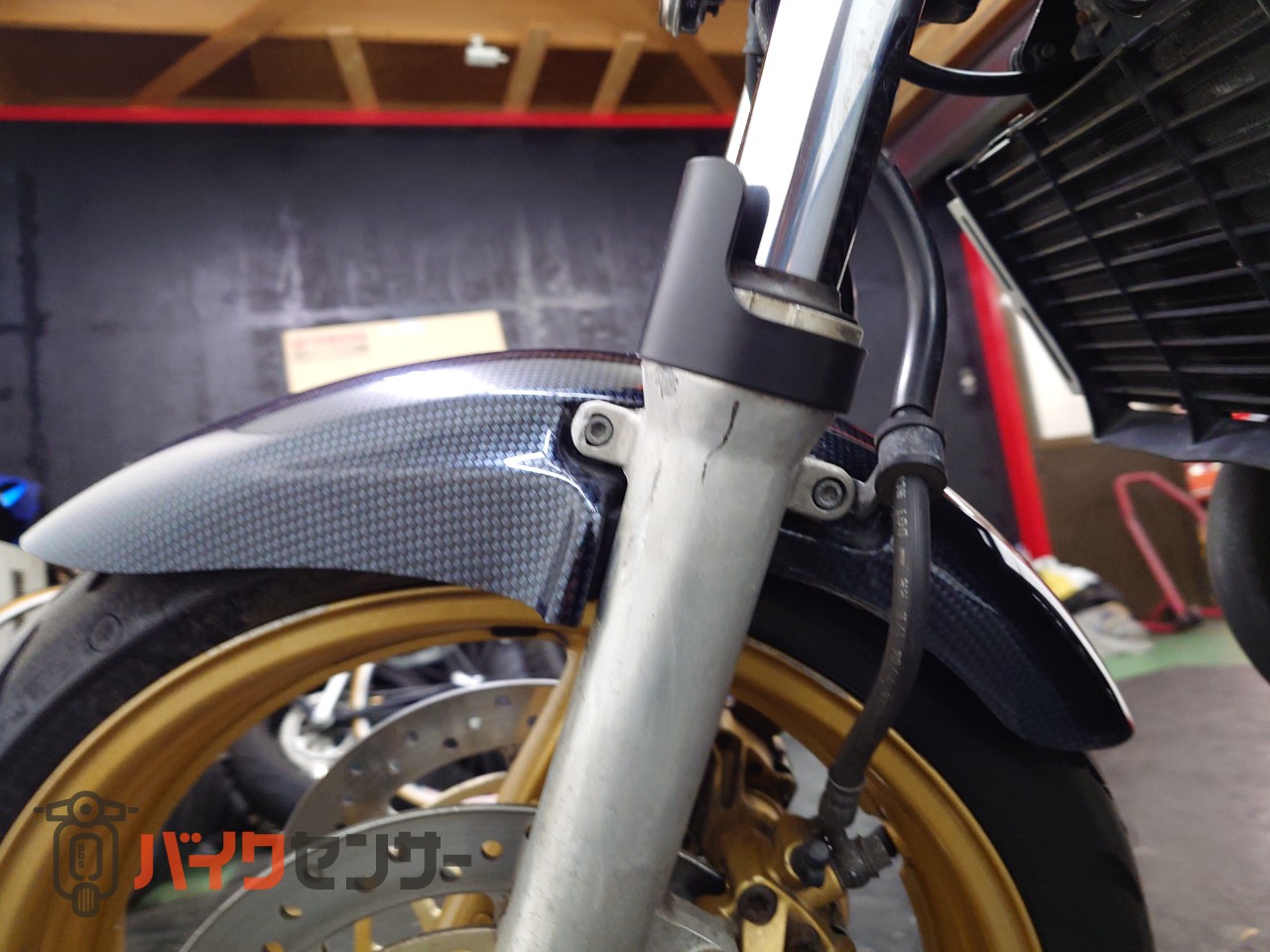 ホンダ CB400 SUPER FOUR VTEC SPEC3 セパハン ブラックショート管