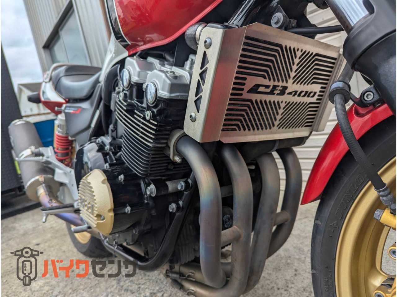 ホンダ CB400 super four vtec spec3 社外マフラー セパハン NC39 動画
