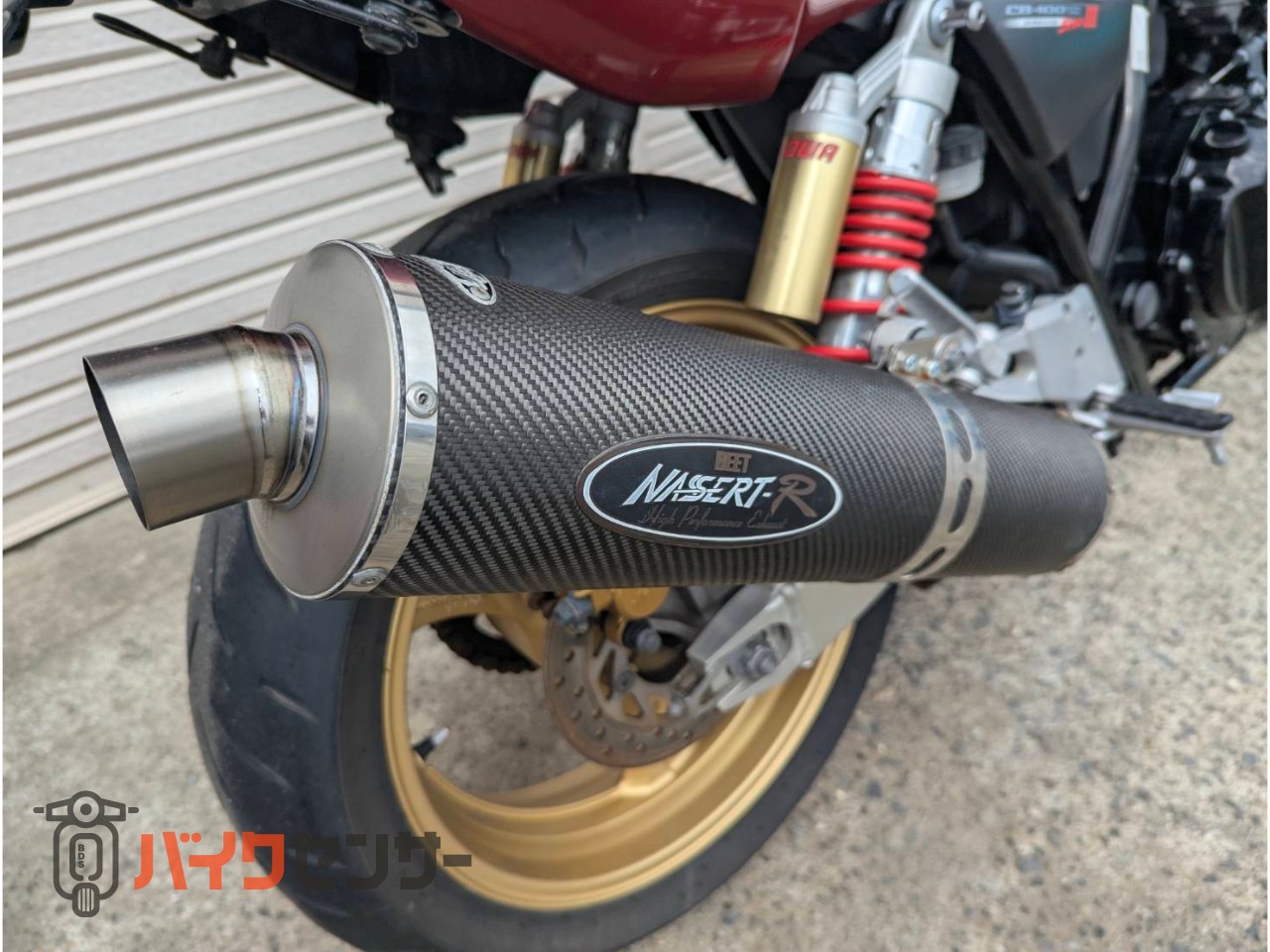 ホンダ CB400 super four vtec spec3 社外マフラー セパハン NC39 動画