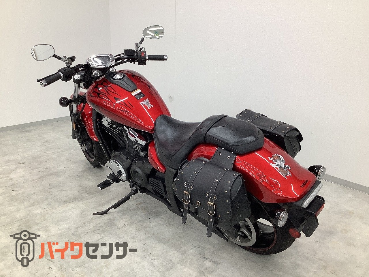 ヤマハ XVS1300CAストライカー 2013年モデル サイドバック B707019