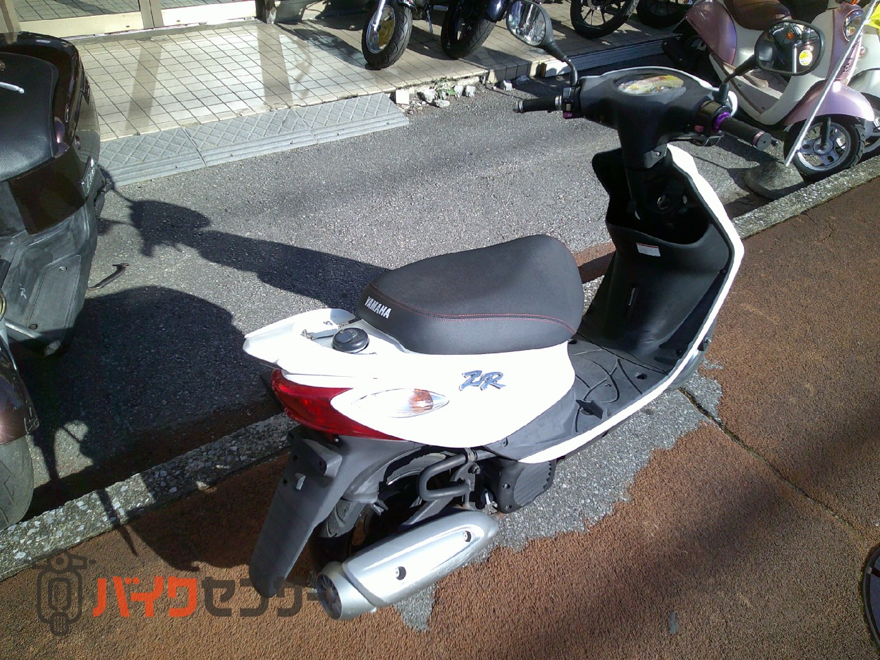 ヤマハ　JOGZR エボホィール ヤマハ JOG ZR エボリューション 水冷4サイクル FI リヤスポイラー