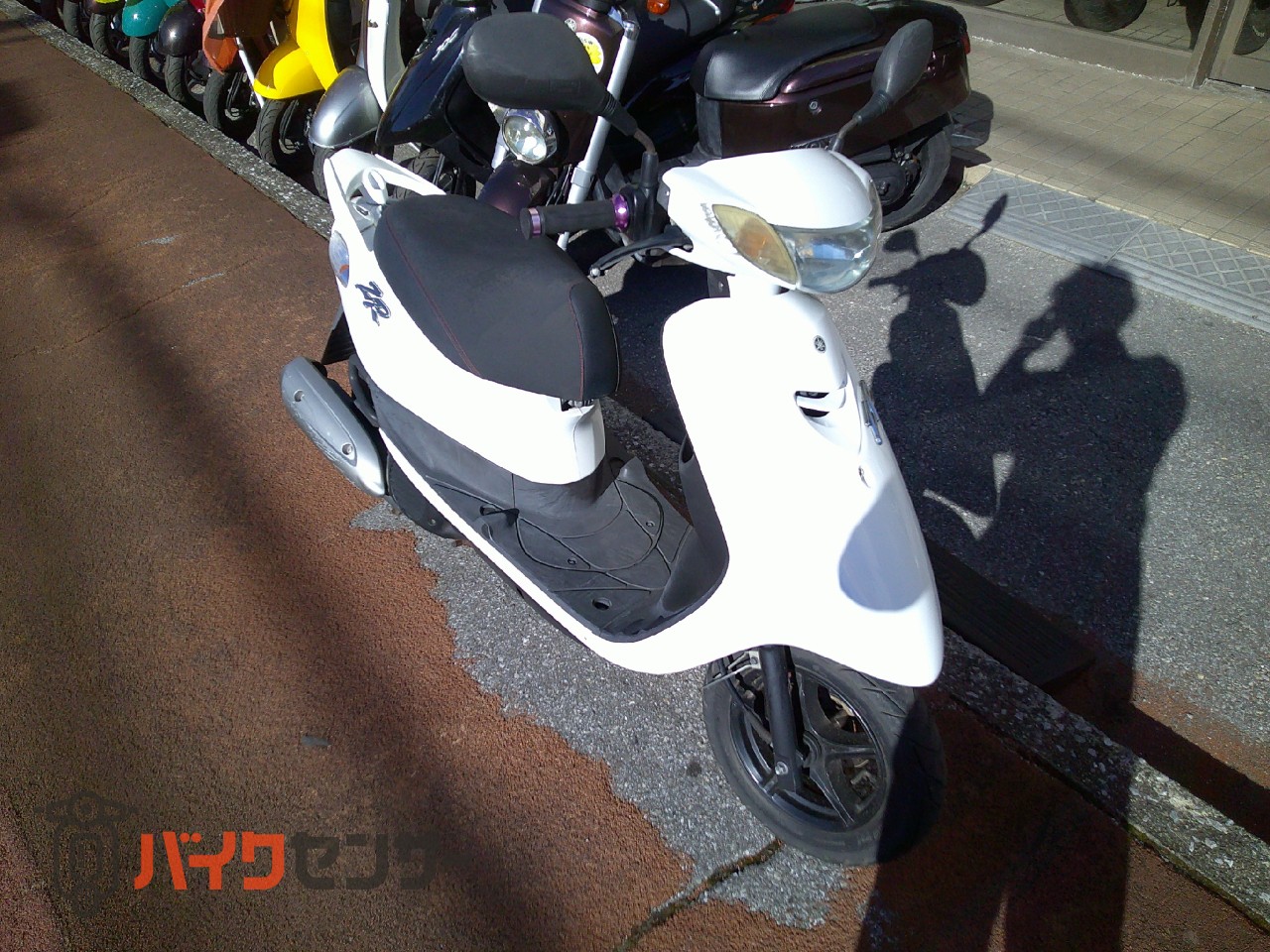 ヤマハ JOG ZR エボリューション 水冷4サイクル FI リヤスポイラー