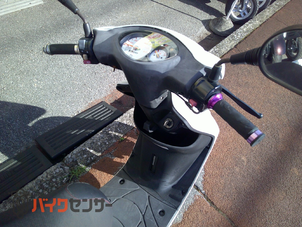 ヤマハ JOG ZR エボリューション 水冷4サイクル FI リヤスポイラー