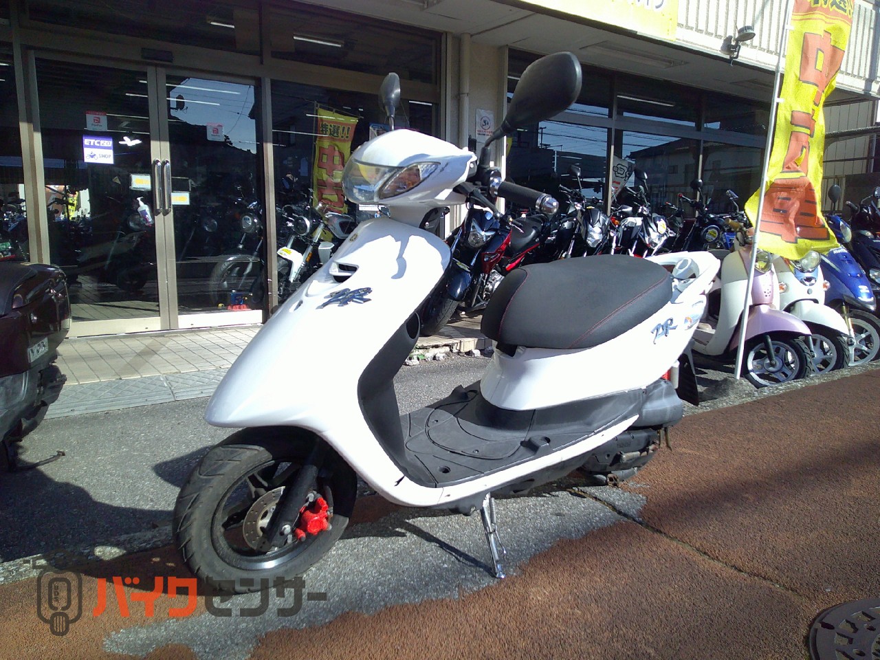 ヤマハ JOG ZR エボリューション 水冷4サイクル FI リヤスポイラー