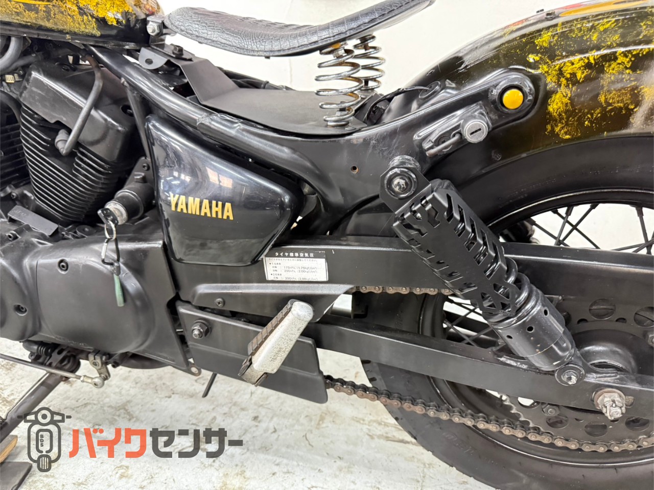 ヤマハ ビラーゴ250 スラッシュマフラー ロボハン ソロシー
