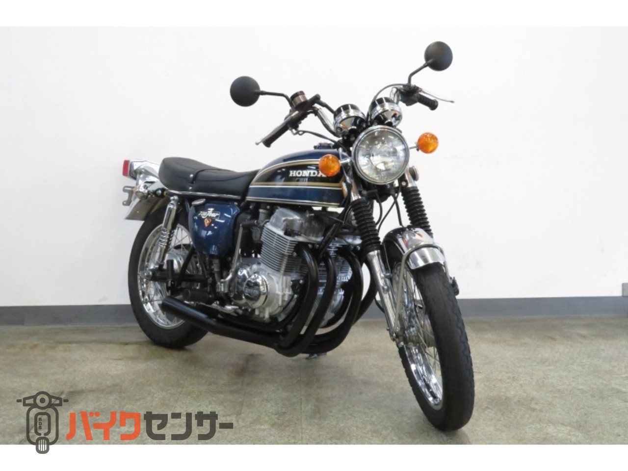 ホンダ CB750Four(K5) プラネットブルーメタリック BLACK集合管