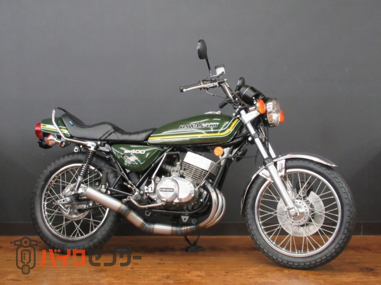 カワサキ KH400(A3) Dark Green x 70Φ集チャンクリア B707456| BDS