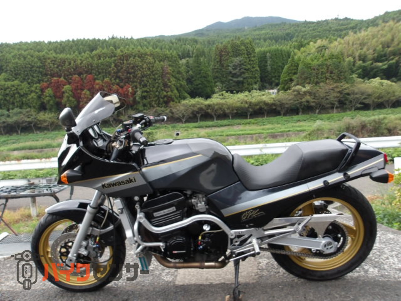 カワサキ GPZ900R 1993モデル A10 マフラー ラジエター ステップ