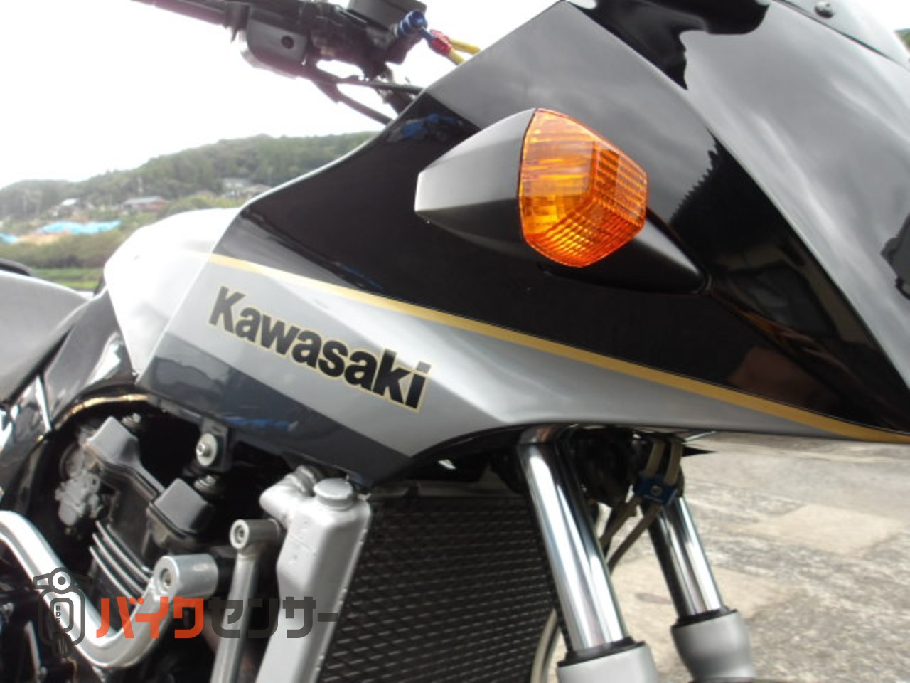 カワサキ GPZ900R 1993モデル A10 マフラー ラジエター ステップ