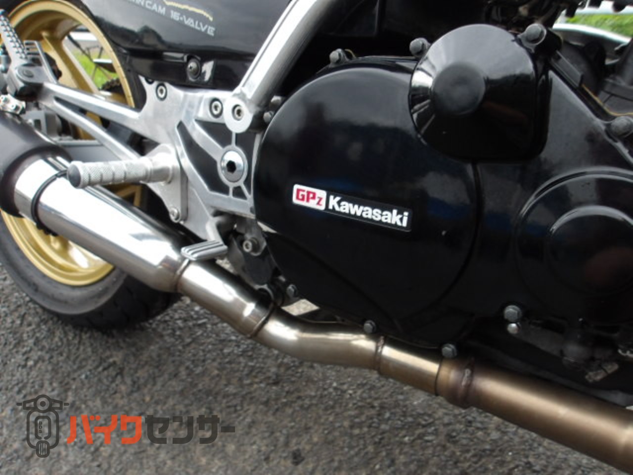 カワサキ GPZ900R 1993モデル A10 マフラー ラジエター ステップ