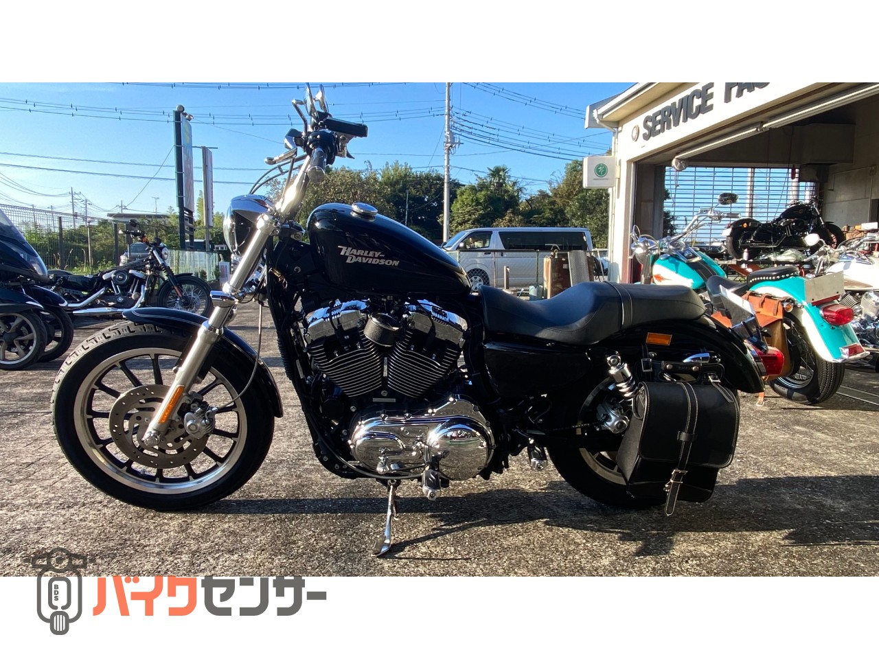 ハーレーダビッドソン XL1200L ロー 2010年マフラー付き純正タンク12.5