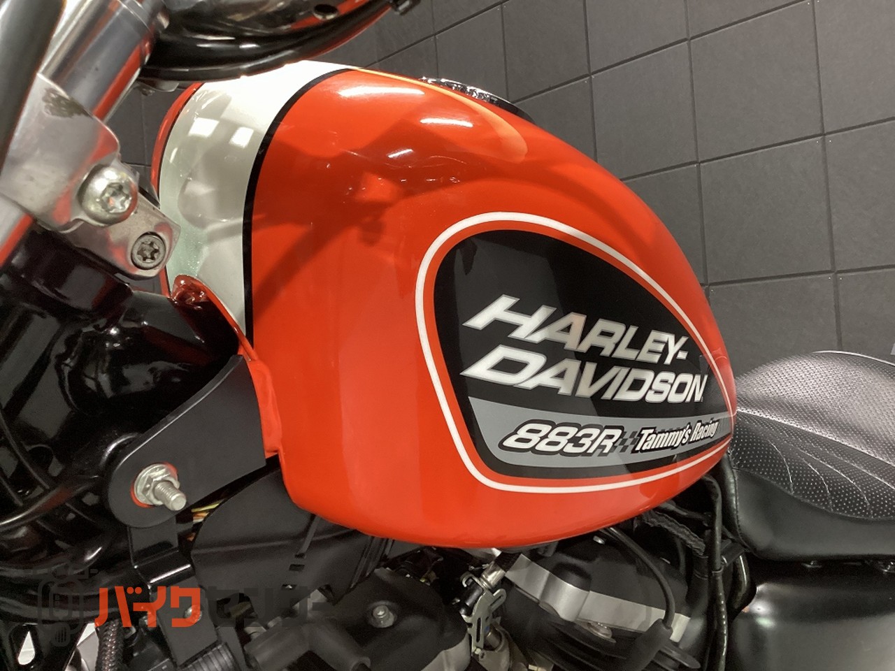 ハーレーダビッドソン XL883R 乗出整備済・車検残(R8年12月迄