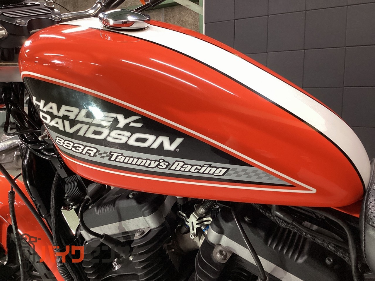 ハーレーダビッドソン XL883R 乗出整備済・車検残(R8年12月迄