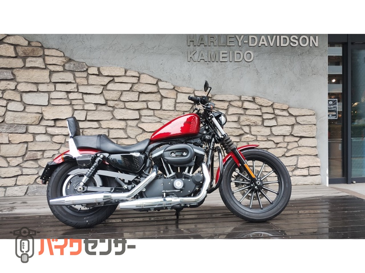 ハーレーダビッドソン XL883N アイアン ETC 2人乗り装備 シーシーバー