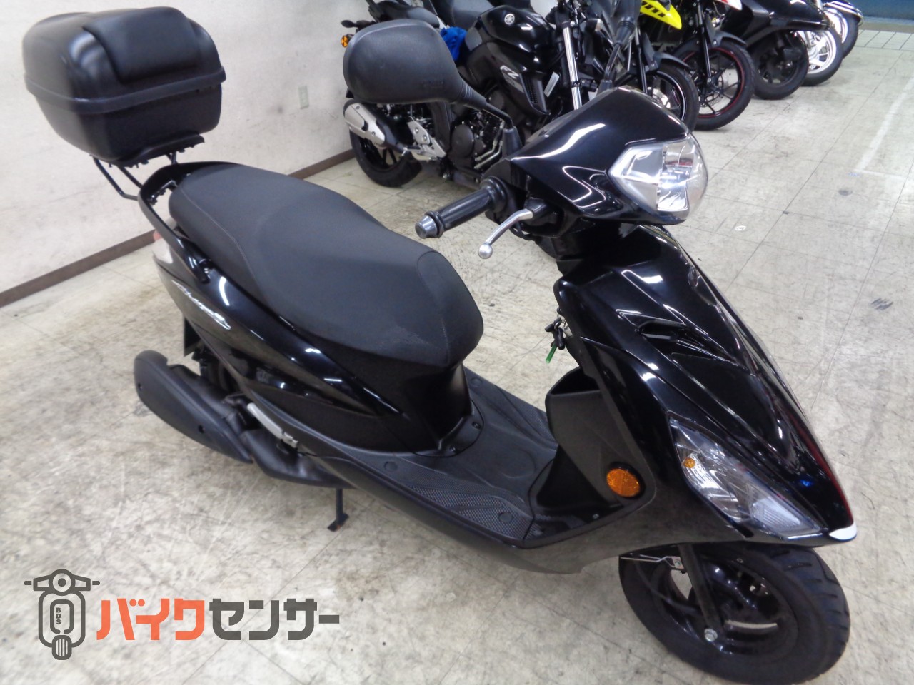 ヤマハ AXIS Z ワンオーナー車 リアボックス 前後連動ブレーキ 単気筒