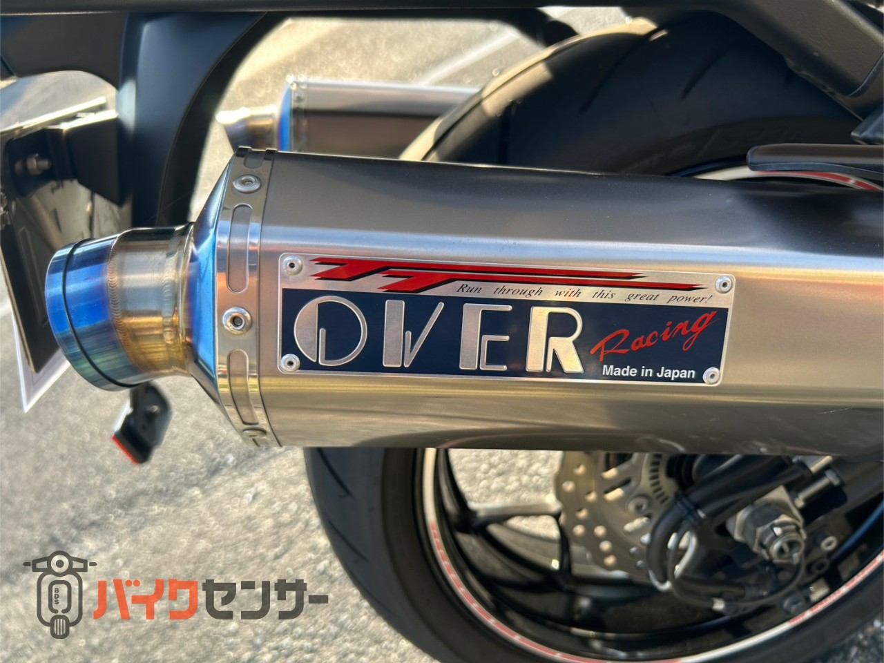カワサキ Ninja ZX-14R OVER Racing マフラー GIVI モノキーベース