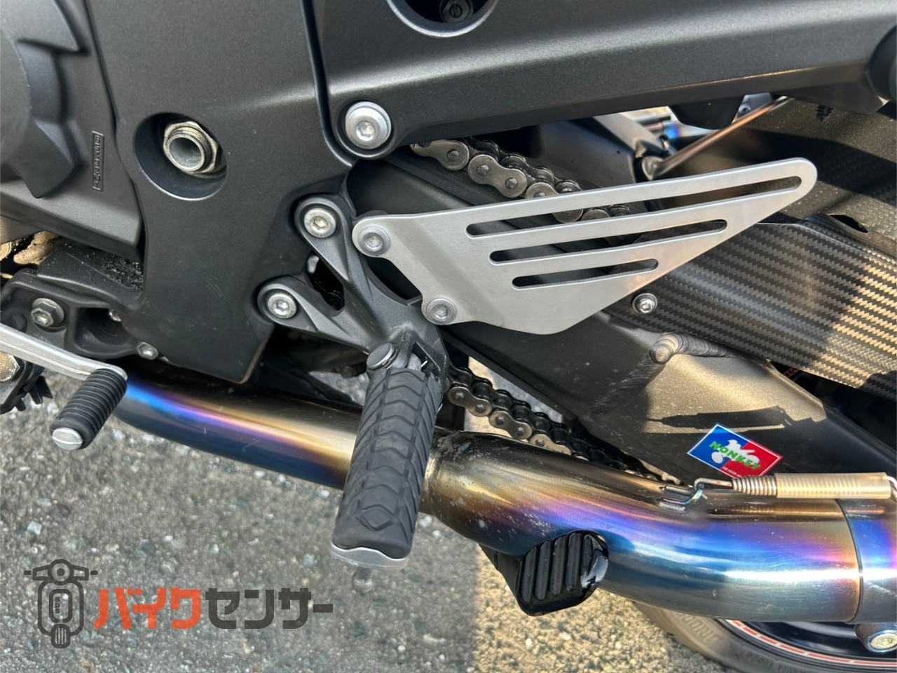 カワサキ Ninja ZX-14R OVER Racing マフラー GIVI モノキーベース