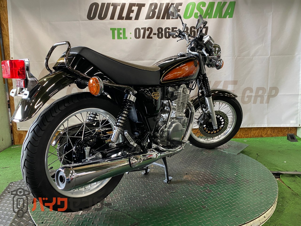 ヤマハ SR400 クラフトビルド外装 純正スペアキー 赤キー装備 販売店