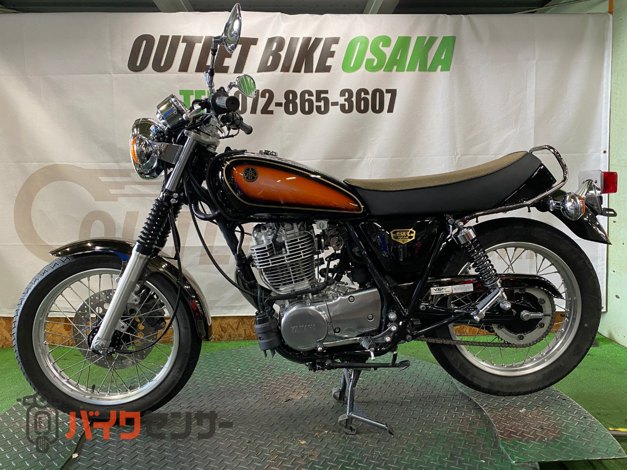 ヤマハ SR400 クラフトビルド外装 純正スペアキー 赤キー装備 販売店
