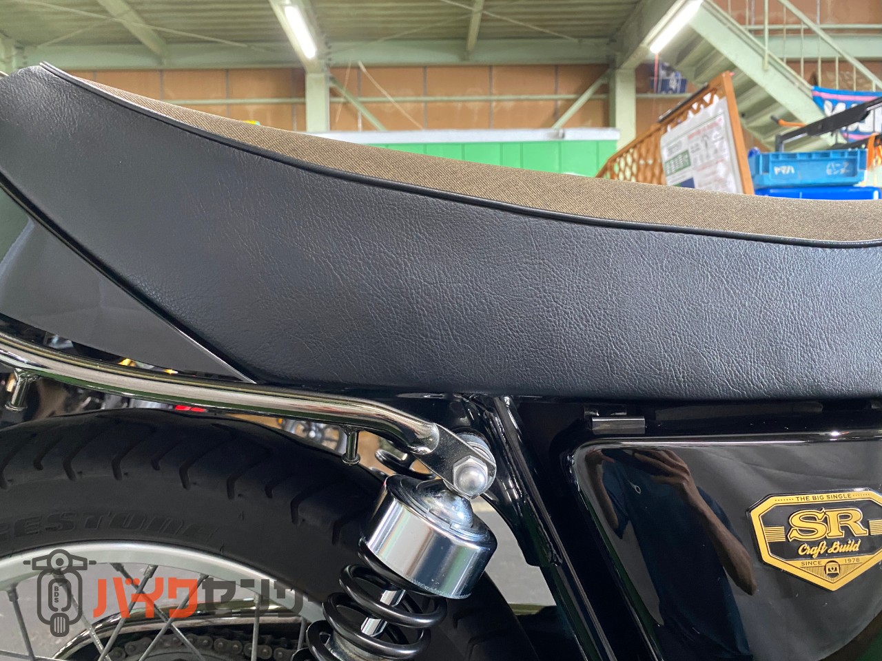 ヤマハ SR400 クラフトビルド外装 純正スペアキー 赤キー装備 販売店
