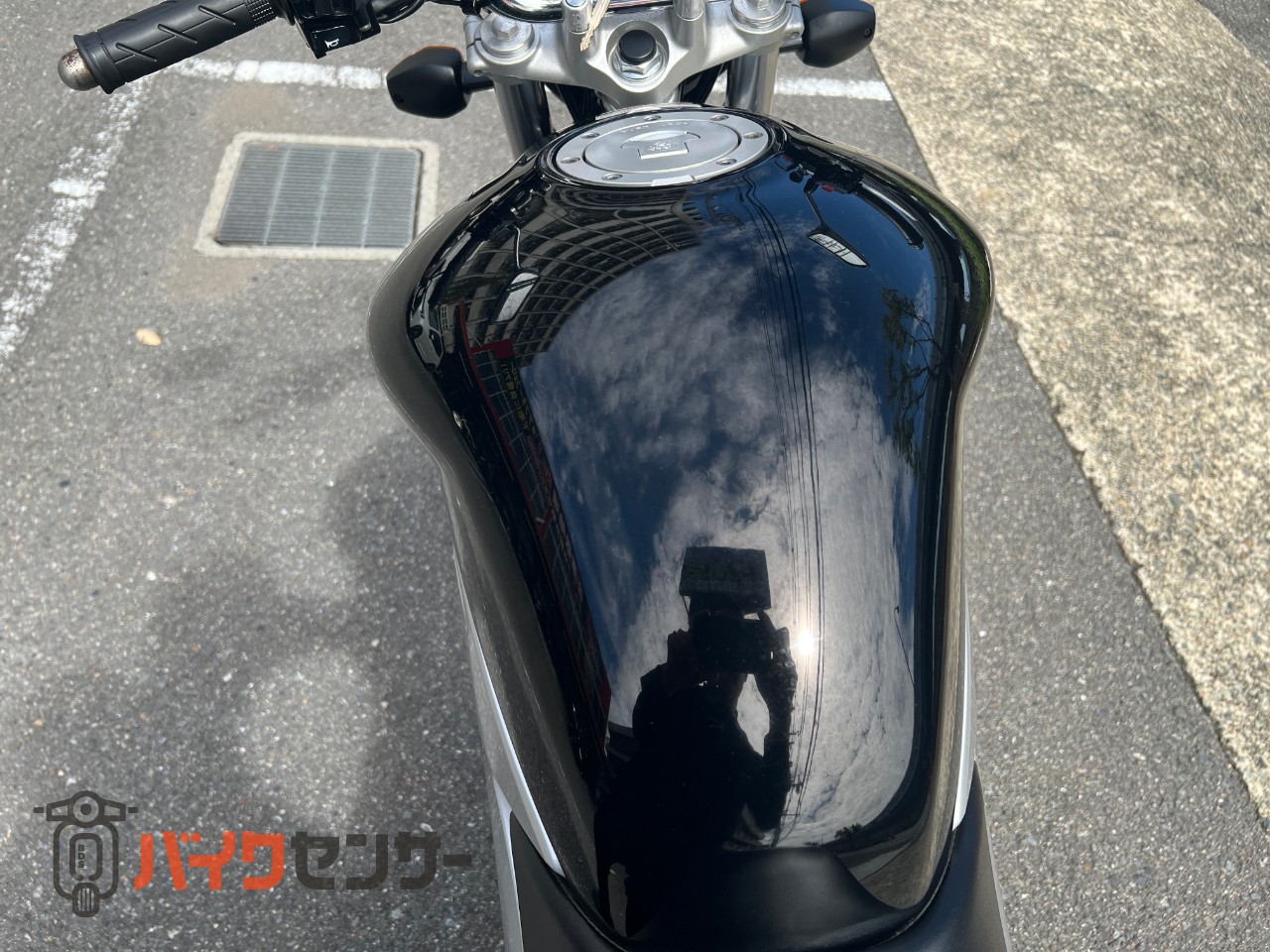ホンダ VTR250 スクリーン ETC車載器 リアキャリア