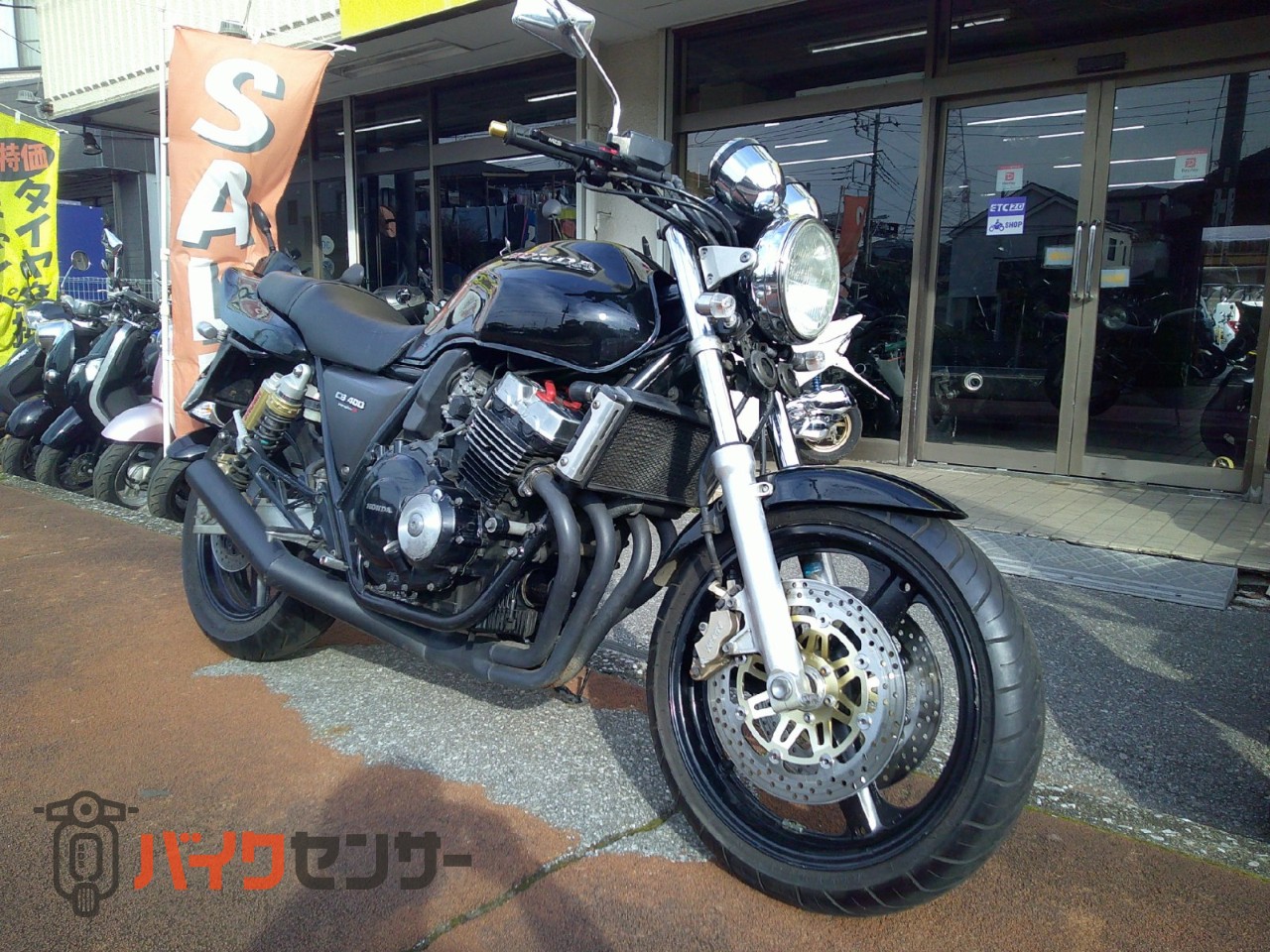 人気のCB400SF ver.R /.S用BKブラックショート管◇51,480円 ショート管