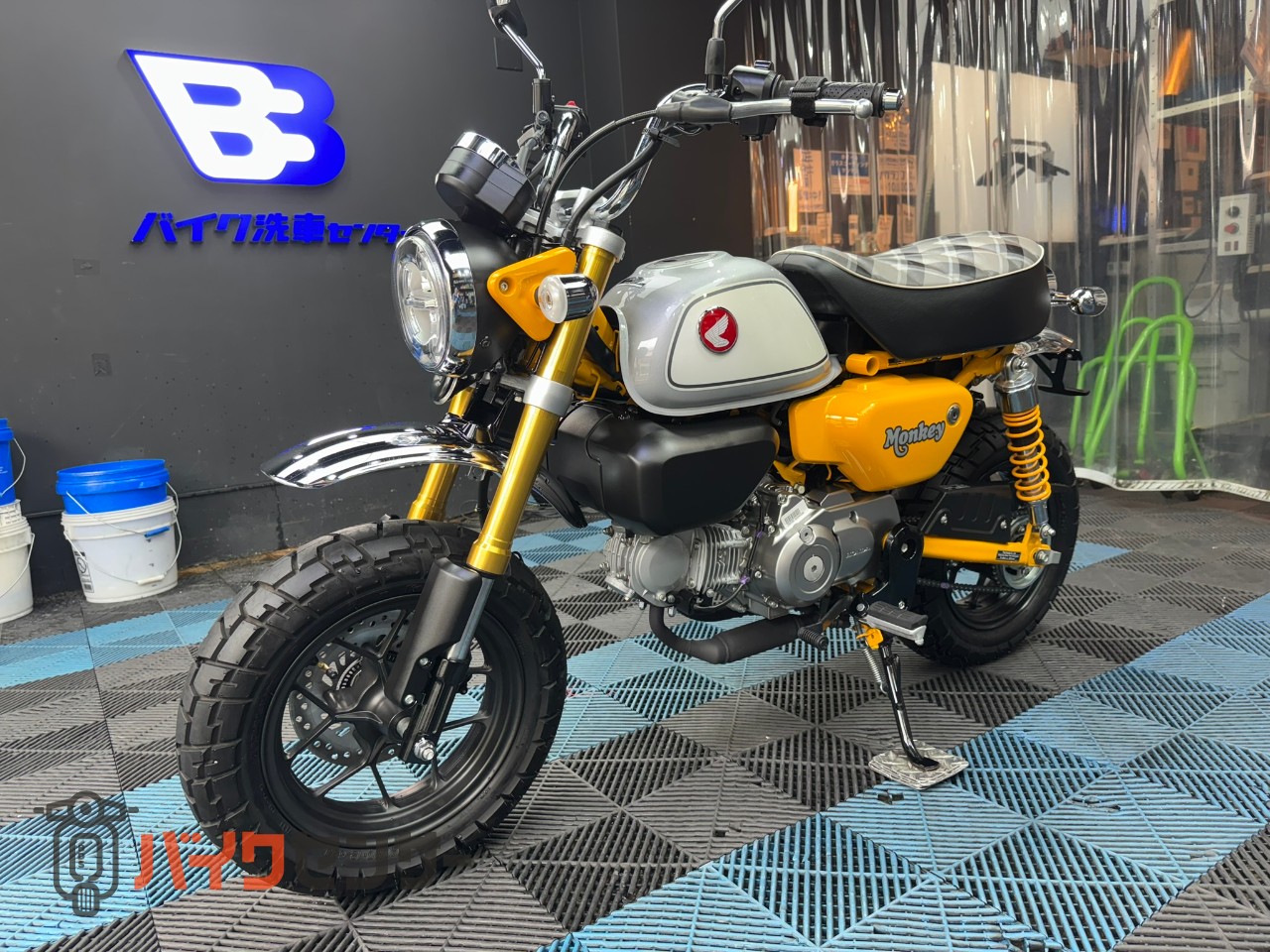 ホンダ モンキー125 ノーマル/フェンレス/納車整備/純正キー2本/ABS