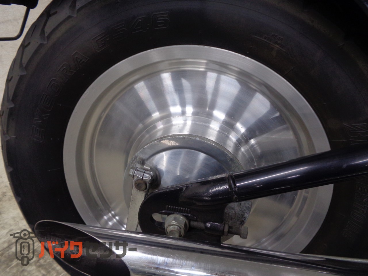 ホンダ スティード400VSE アルミディッシュホイール チューブレス