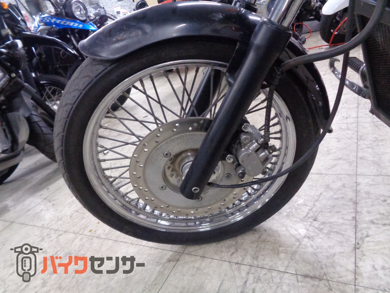 ホンダ スティード400VSE アルミディッシュホイール チューブレス