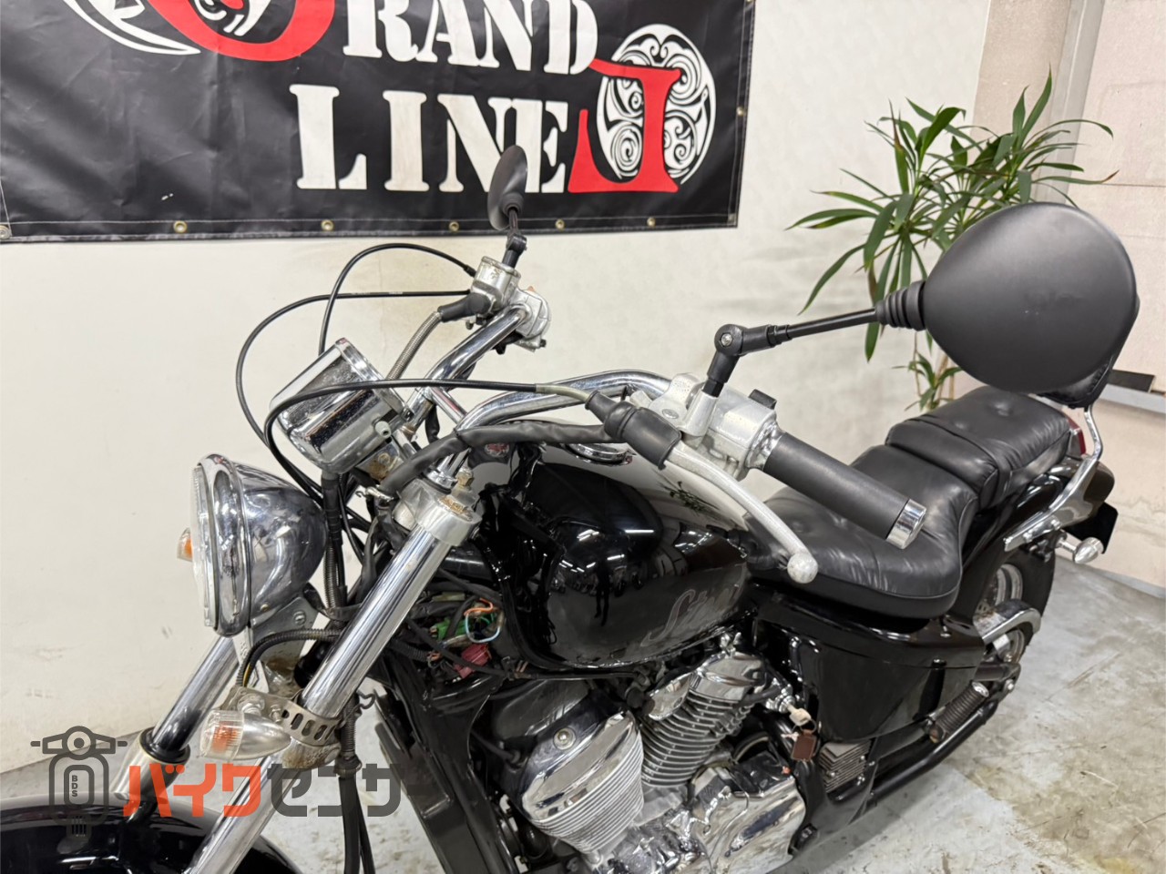 ホンダ スティード400 スモールウインカー クッション付きタンデム