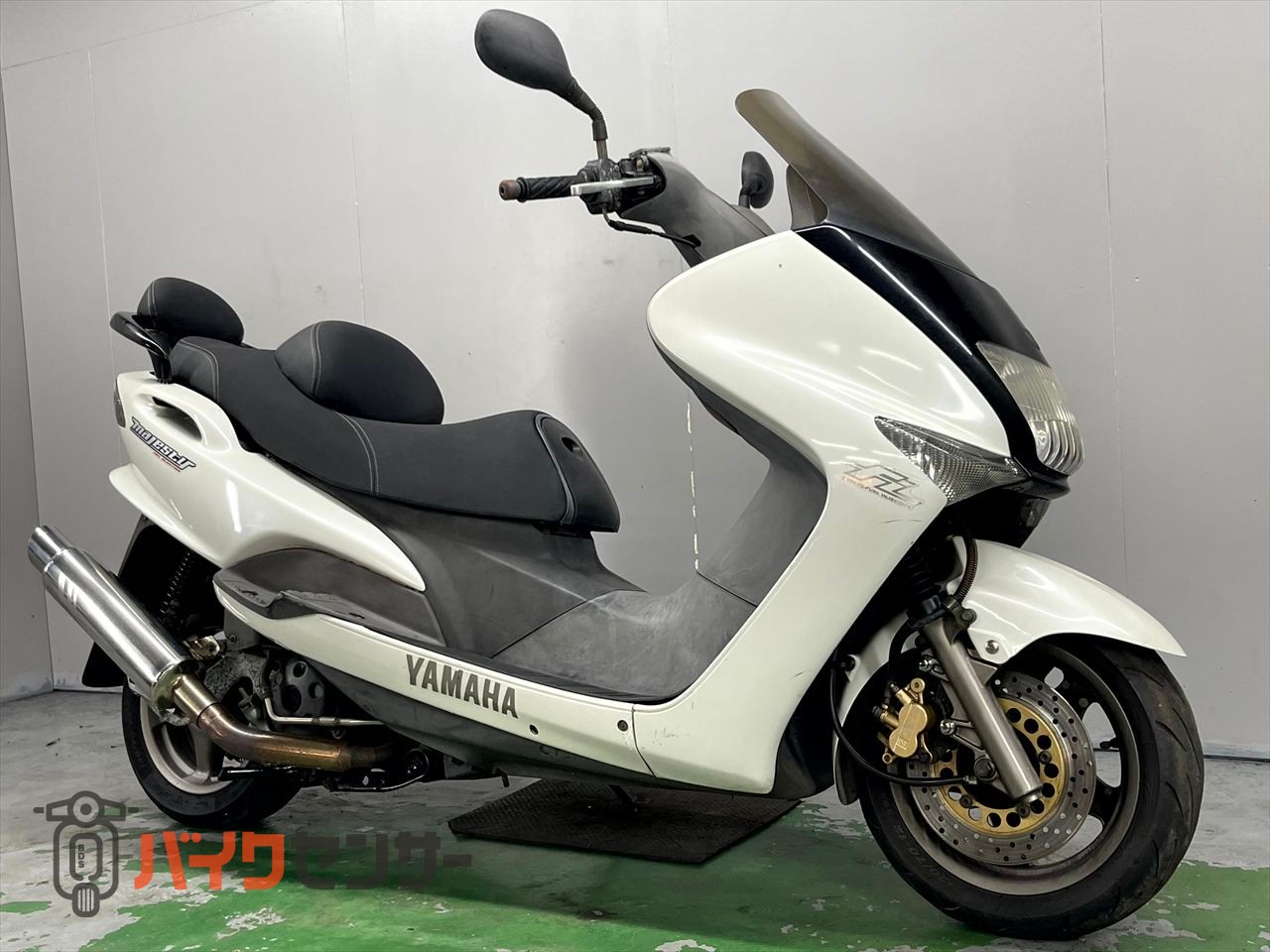 ヤマハ マジェスティ125 インジェクション SE27 社外マフラー 原付二種