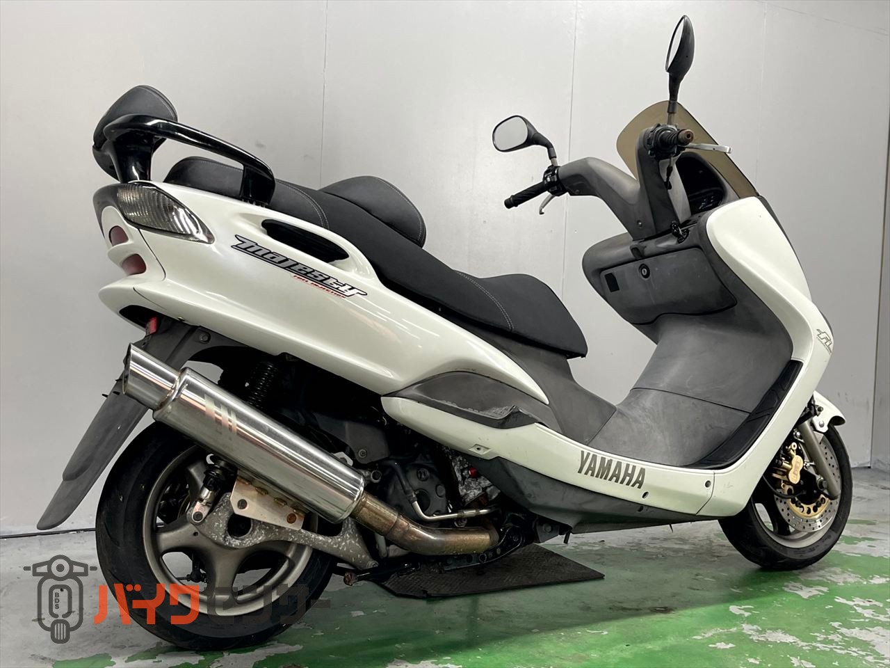 ヤマハ マジェスティ125 インジェクション SE27 社外マフラー 原付二種