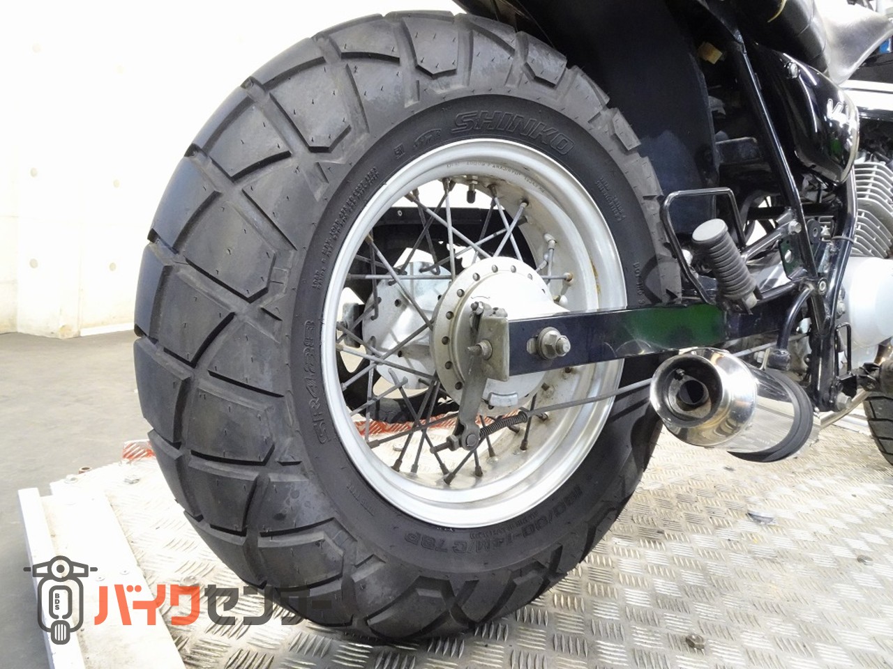 スズキ バンバン200 NH42A 2010年モデル フルエキ リア
