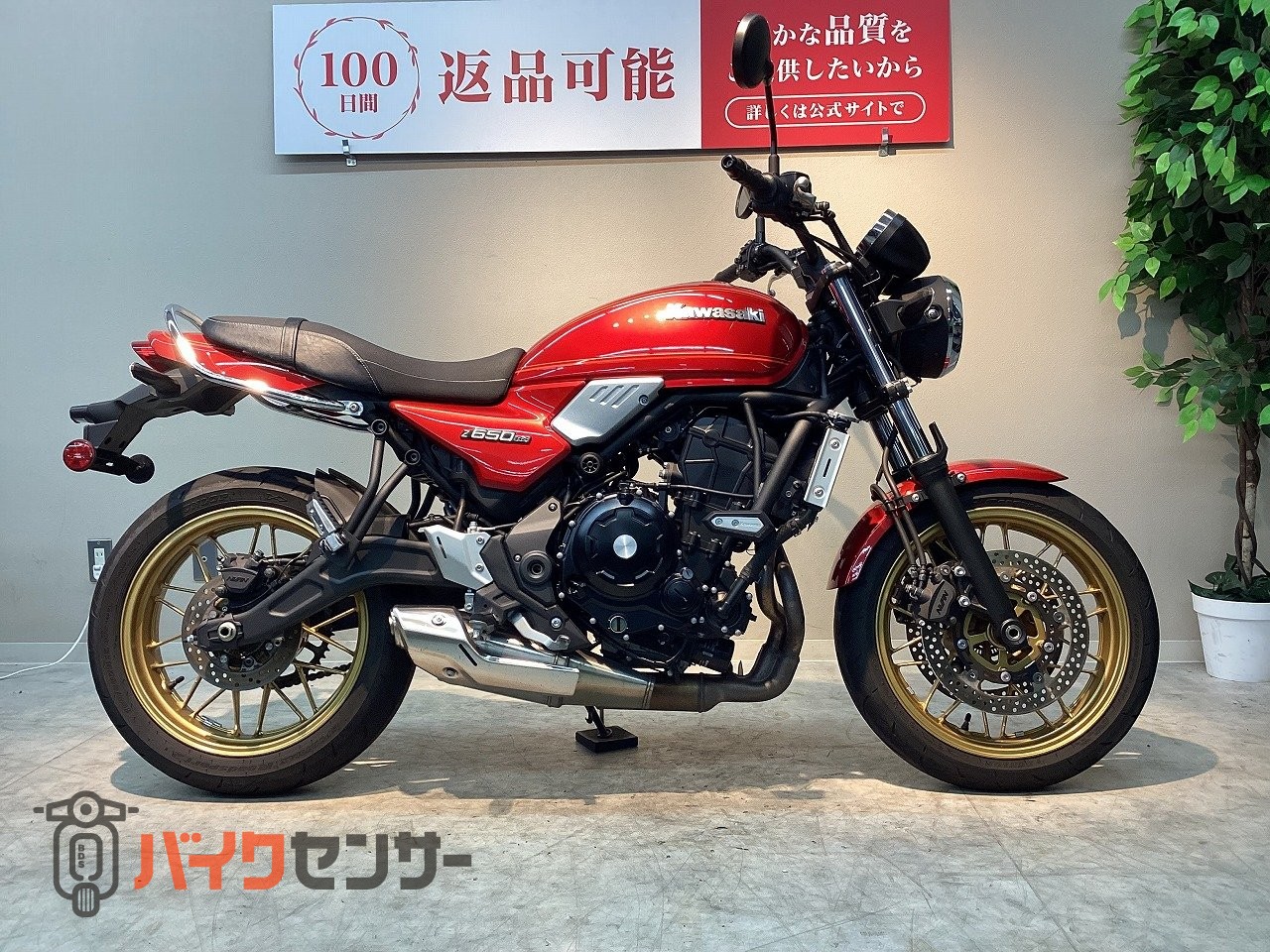 カワサキ Z650RS 2024年モデル キャンディミディアムレッド B710154
