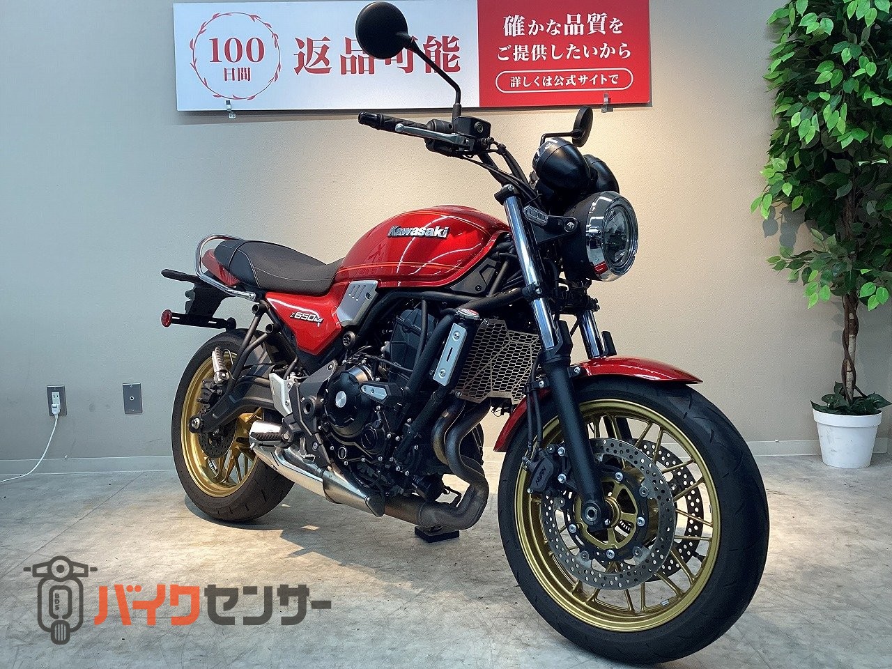 カワサキ Z650RS 2024年モデル キャンディミディアムレッド B710154