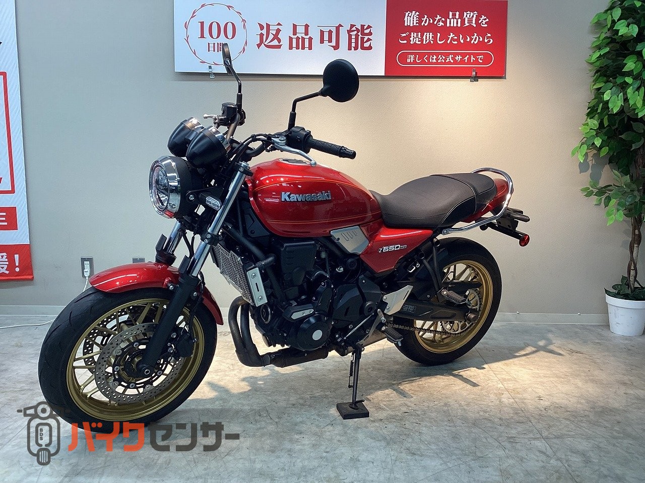 カワサキ Z650RS 2024年モデル キャンディミディアムレッド B710154