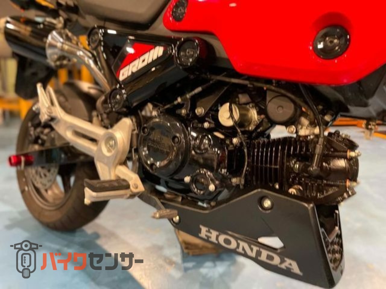 ホンダ グロム MORIWAKIサイレンサー ZETAレバー スポーツカスタム 5速