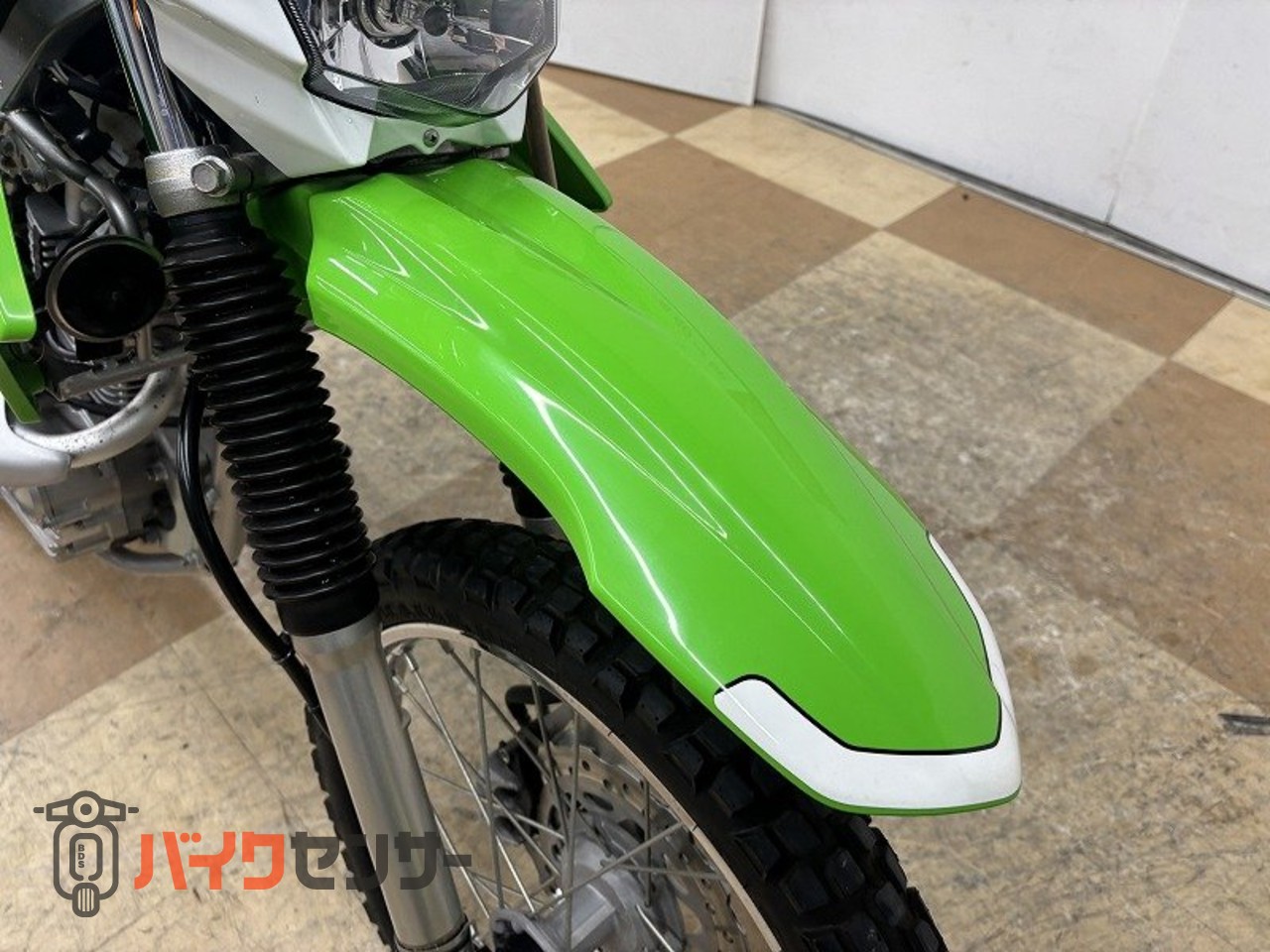 カワサキ KLX125 2016年最終モデル ナックルガード カスタム