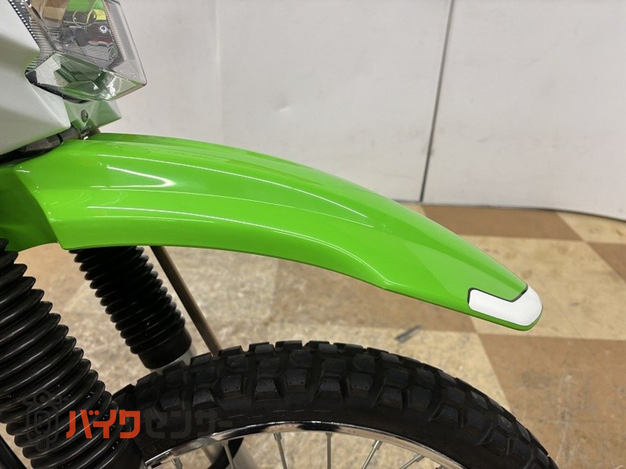 カワサキ KLX125 2016年最終モデル ナックルガード カスタム